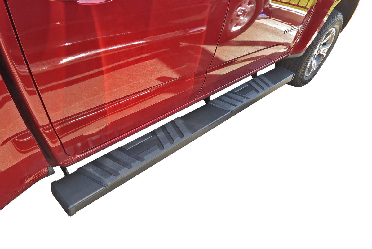15-26 Chevy Colorado/GMC Canyon Crew Cab 6" Wide Black Steps 500-04500 - 500-04500