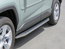 19-C RAV4 BLACK/STAINLESS TRIM STX100 RUNNING BOARDS 135190 - 135190