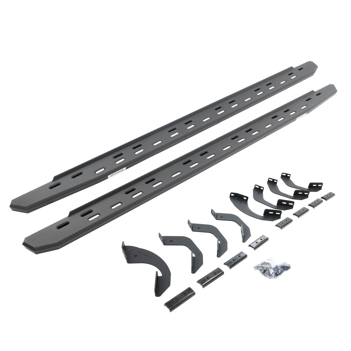 Go Rhino RB30 Slim 48-inch Running Boards - Textured Black - 69600048SPC