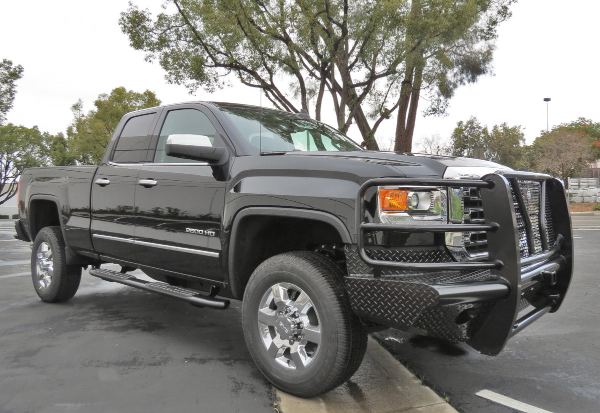 07-18 Chevy Silverado/GMC Sierra Double/Extended Cab: 4" Black Steps - 40-02240