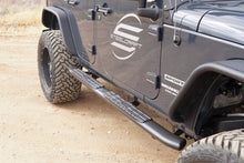 07-18 Jeep Wrangler JK 4 Door | 4" Black Steps 40-21900 - 40-21900