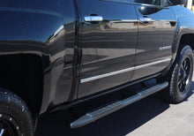 4" Black Steps: 07-18 Chevy Silverado / GMC Sierra LD/HD Crew Cab