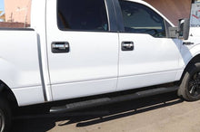 4" Black Steps: 2004-2014 Ford F-150 SuperCrew Cab