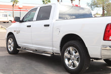4" Wide Polished S/S Steps: 09-18 Ram 1500/2500/3500 Crew Cab / 19-23 Ram 1500 "Classic" & 09-26 Ram 2500/3500 Crew Cab