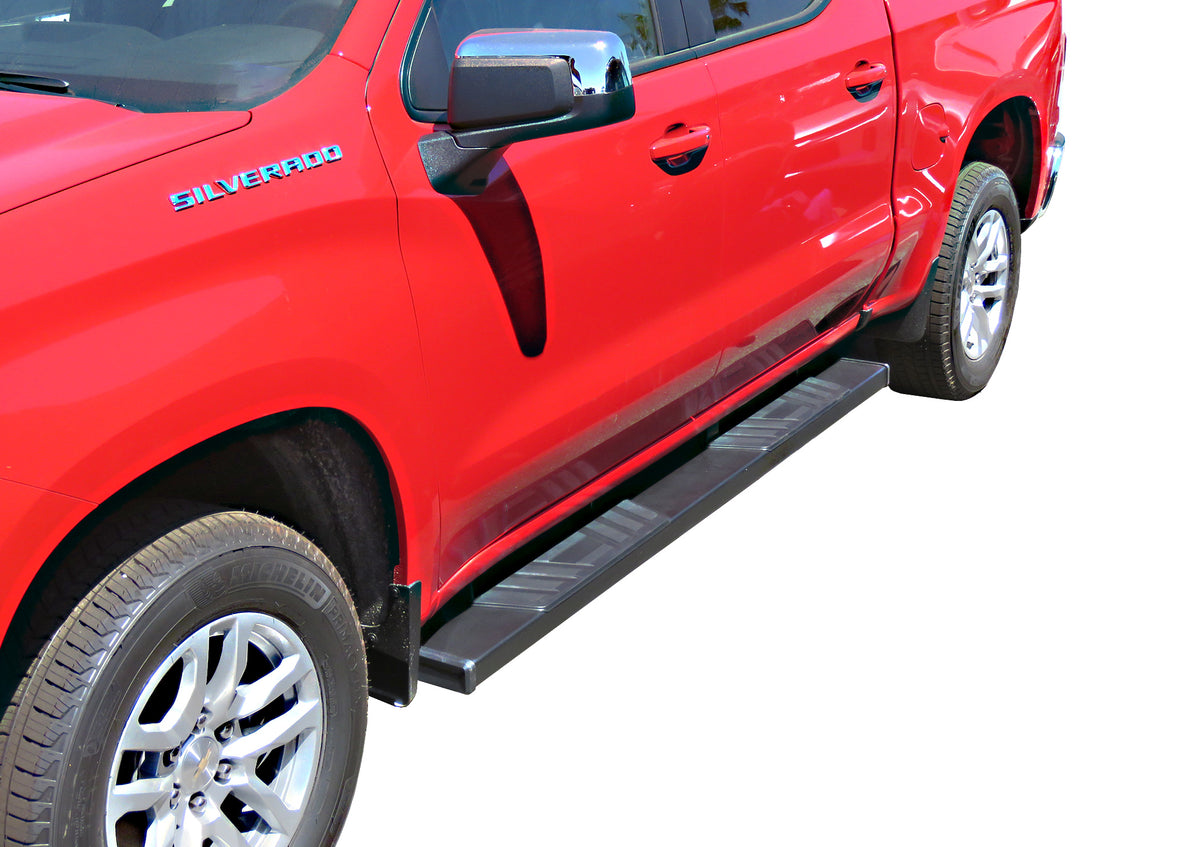 2019-2026 Chevy Silverado/GMC Sierra Crew Cab 6" Black Steps 500-02290 - 500-02290