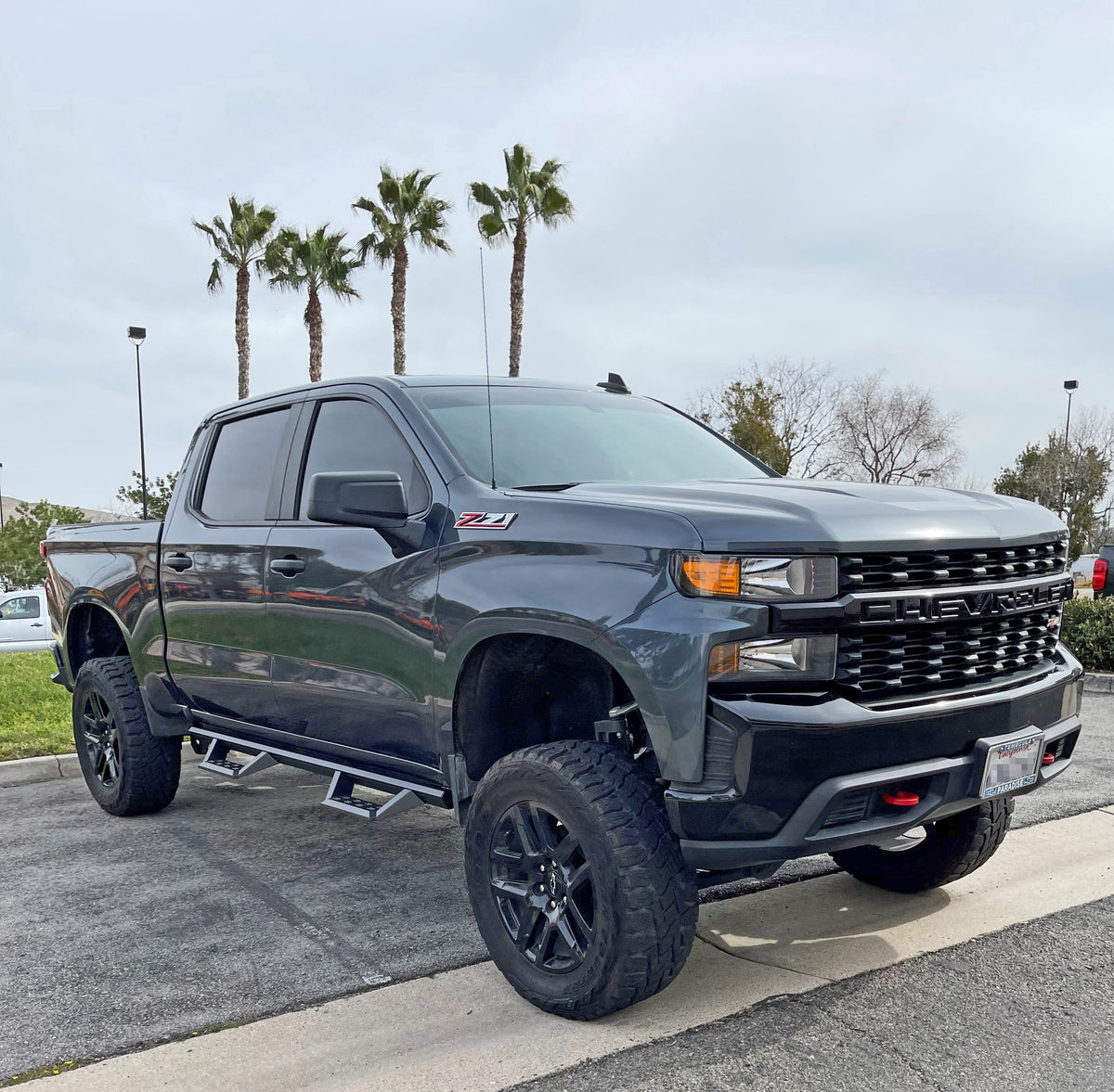 07-19 Chevy Silverado/GMC Sierra Ext/Dbl Cab Drop Steps - 700-02240