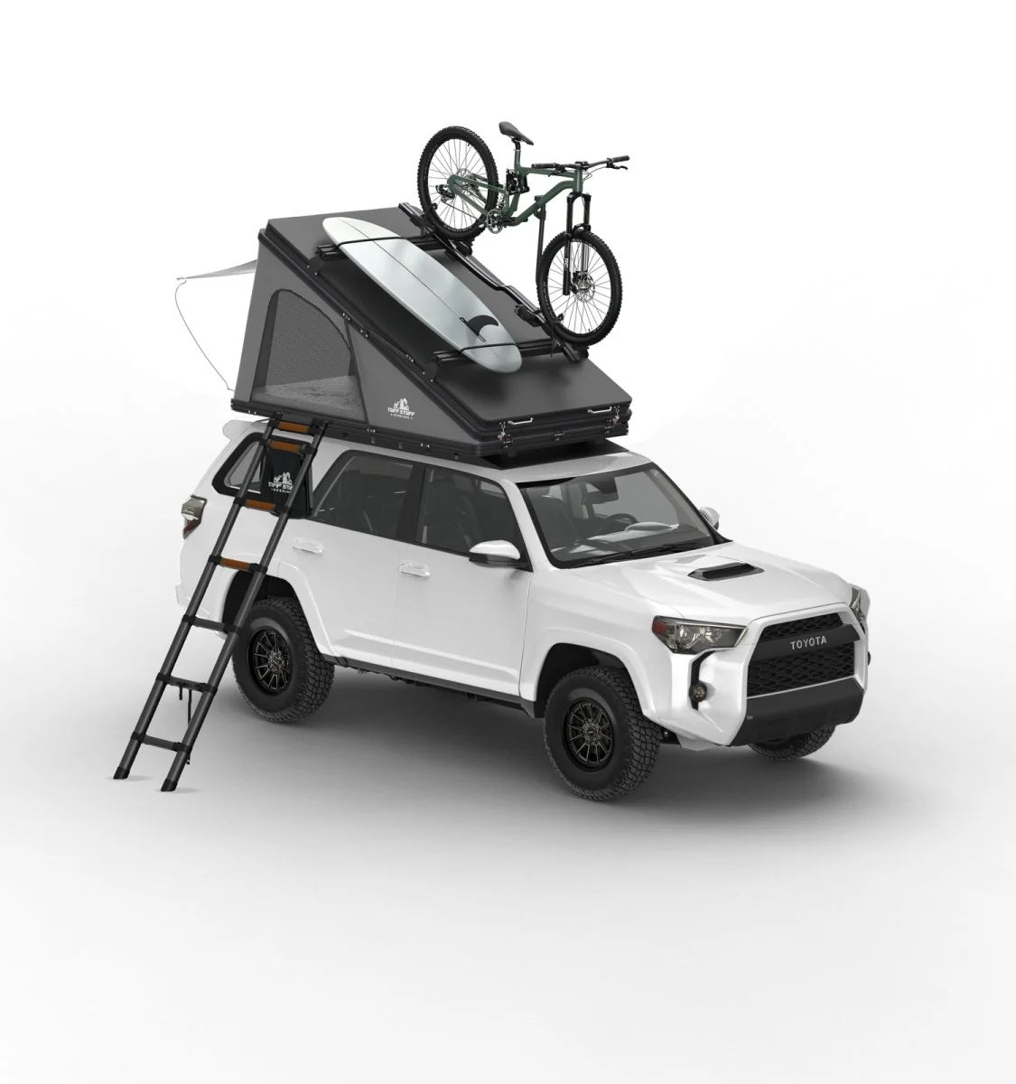 Alpine 51 Hard Shell Rooftop Tent, Aluminum, 2 Person, Black