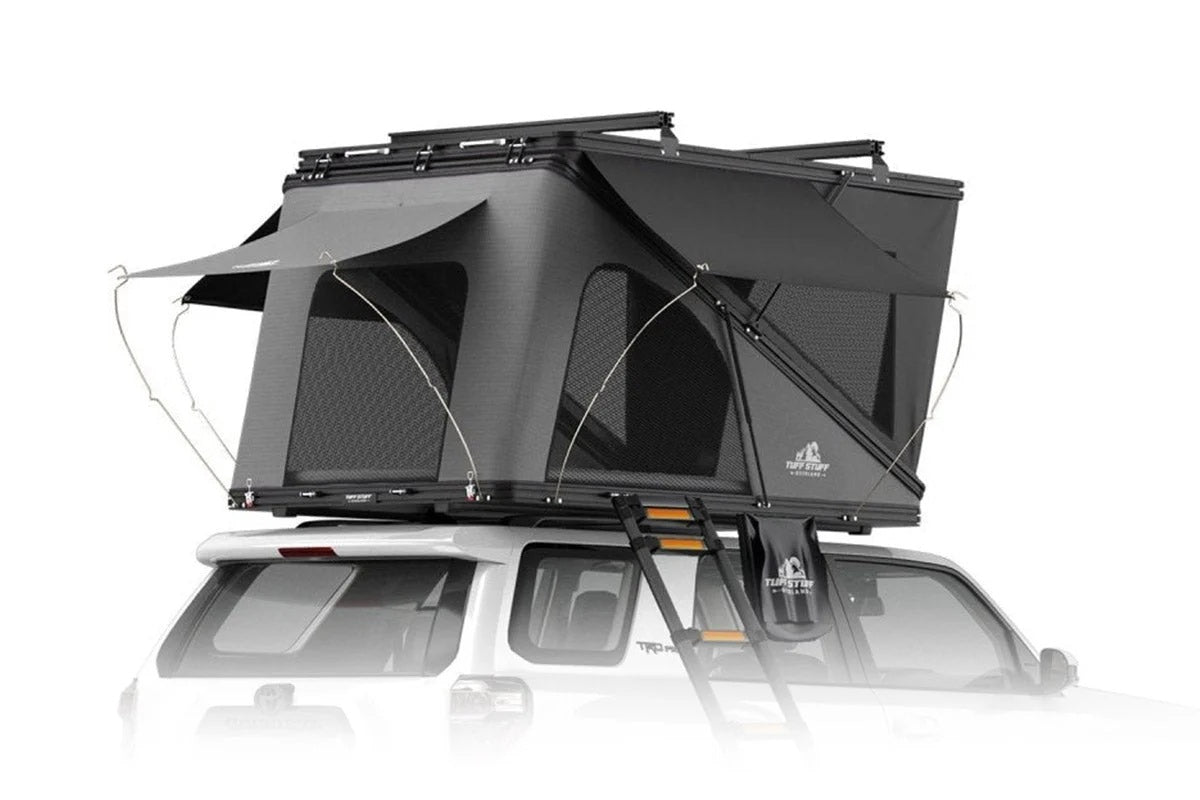 Alpine 51 Hard Shell Rooftop Tent, Aluminum, 2 Person, Black