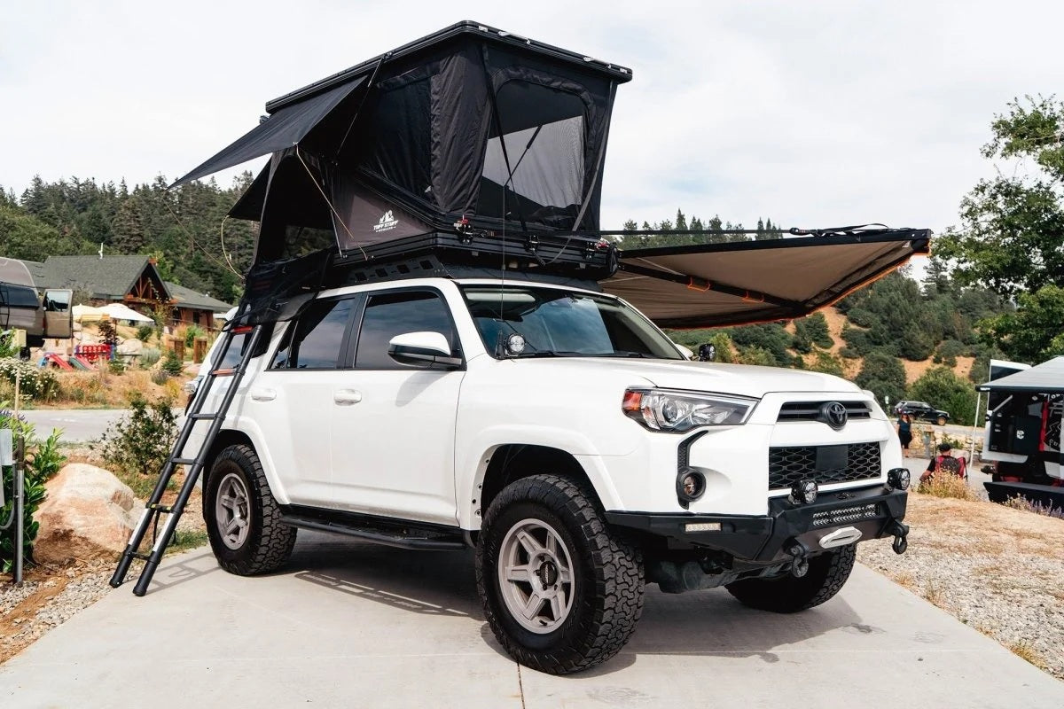 Alpine 51 Hard Shell Rooftop Tent, Aluminum, 2 Person, Black