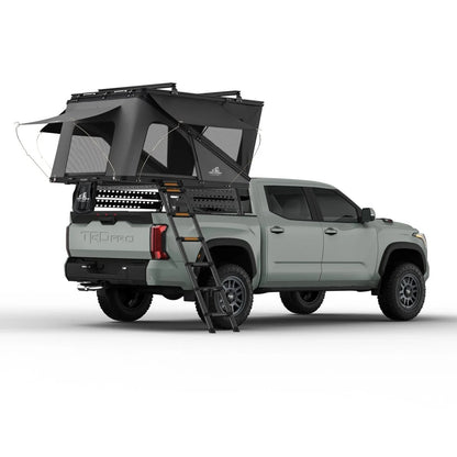 Alpine 61 Hard Shell Rooftop Tent, Aluminum, 2-3 Person, Black