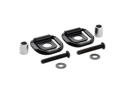 CARGO TIE DOWNS D-RINGS (SET OF TWO) BLACK - A0087-RING-BLK
