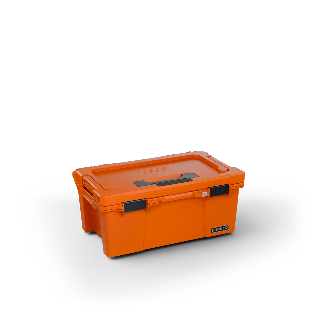 DECKED Accessories - Sixer 16 - includes one (1) tray - blaze orange with black latches - A0010-SIXR-ORG - A0010-SIXR-ORG
