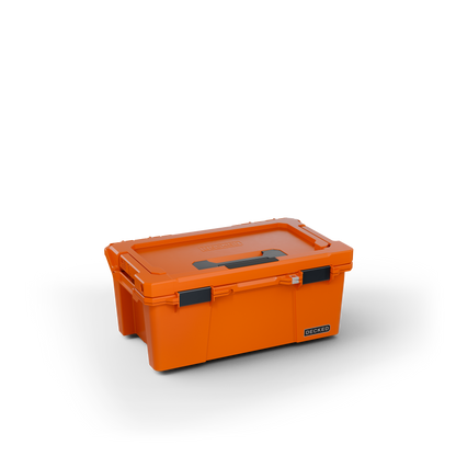 DECKED Accessories - Sixer 16 - includes one (1) tray - blaze orange with black latches - A0010-SIXR-ORG - A0010-SIXR-ORG
