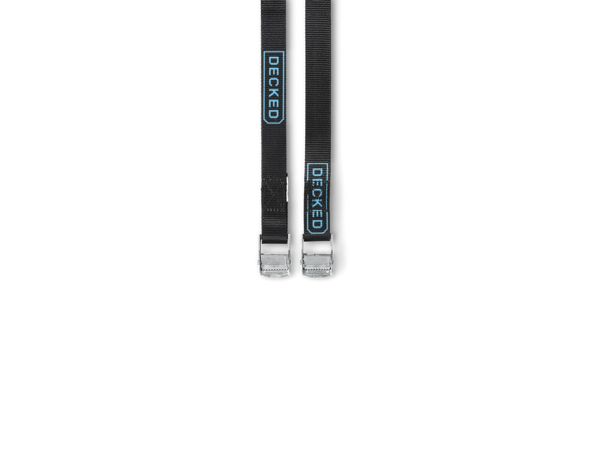 DECKED Accessories - Cam Straps - Standard rafting straps with DECKED logo - A0089-CSTP-BLK - A0089-CSTP-BLK image 3