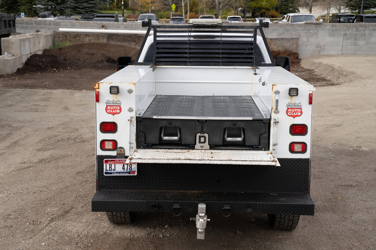 SERVICE BODY (48IN-51IN WIDE) 74IN LONG DRAWER SYSTEM BLACK - XSB image 4