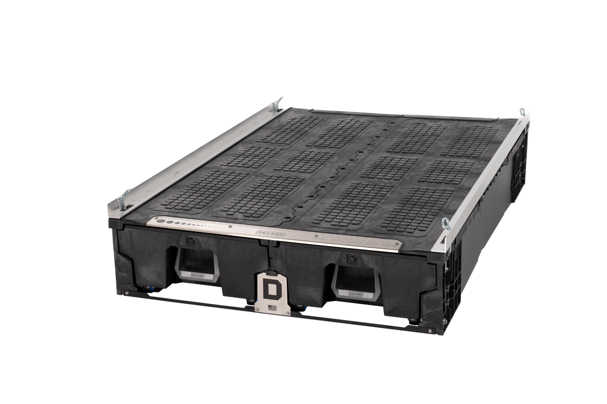 SERVICE BODY (48IN-51IN WIDE) 74IN LONG DRAWER SYSTEM BLACK - XSB