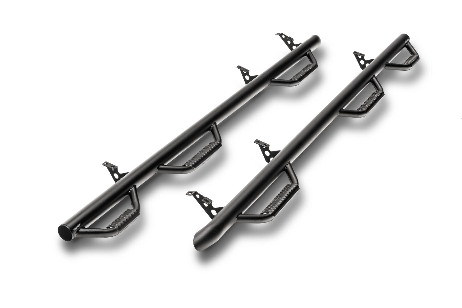 15-16 SILVERADO/SIERRA 2500/3500 CREW CAB 6.5FT STD BED NERF STEP ACCESS-TEXTURED BLACK - C15104CC-6-TX