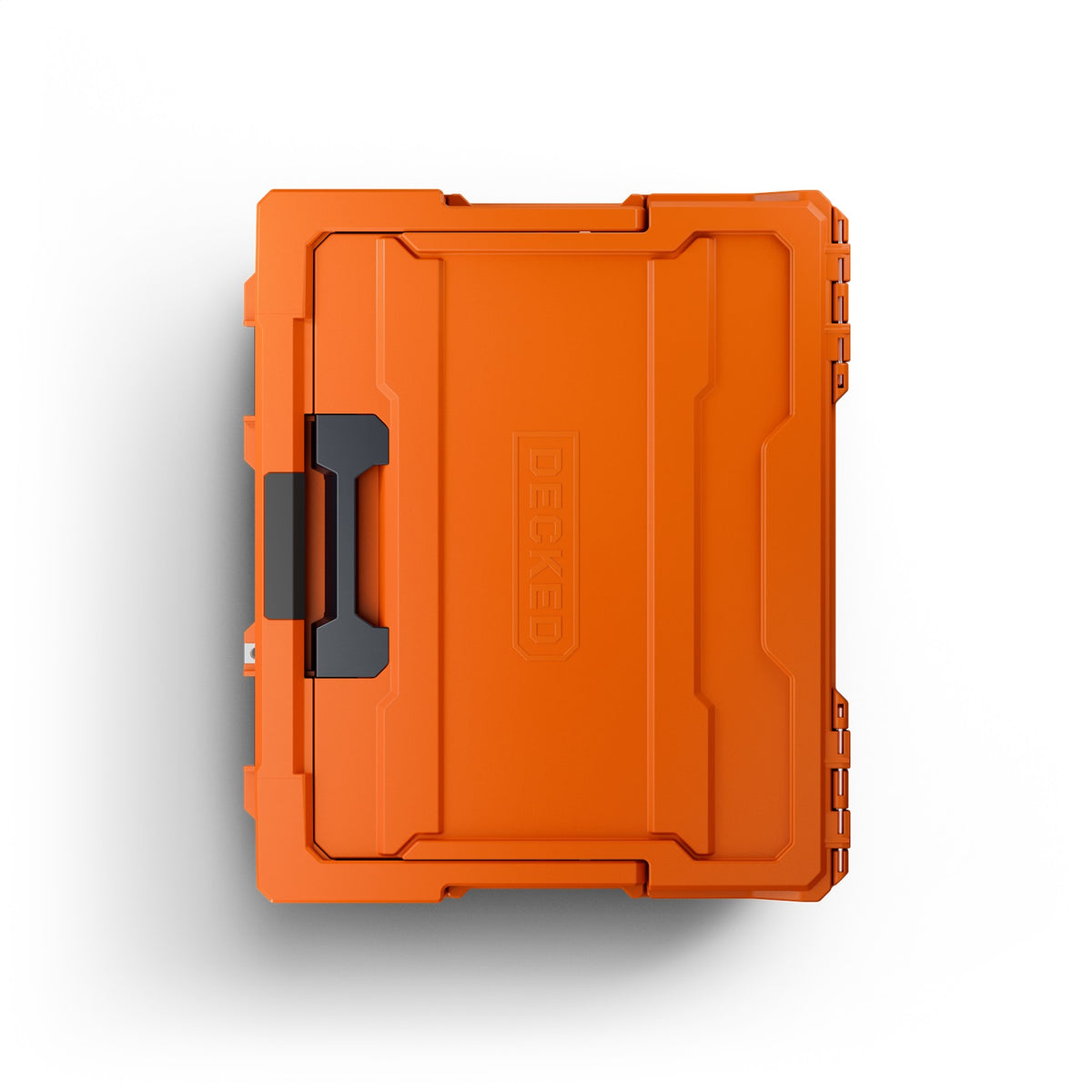 DECKED Accessories - Halfrack 32 - includes two (2) dividers - blaze orange with black latches - A0020-HRAK-ORG - A0020-HRAK-ORG image 4