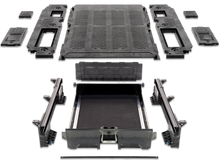 Drawer System - Toyota - 6' 2" bed - Payload - 1000 lbs. - YT12 - YT12