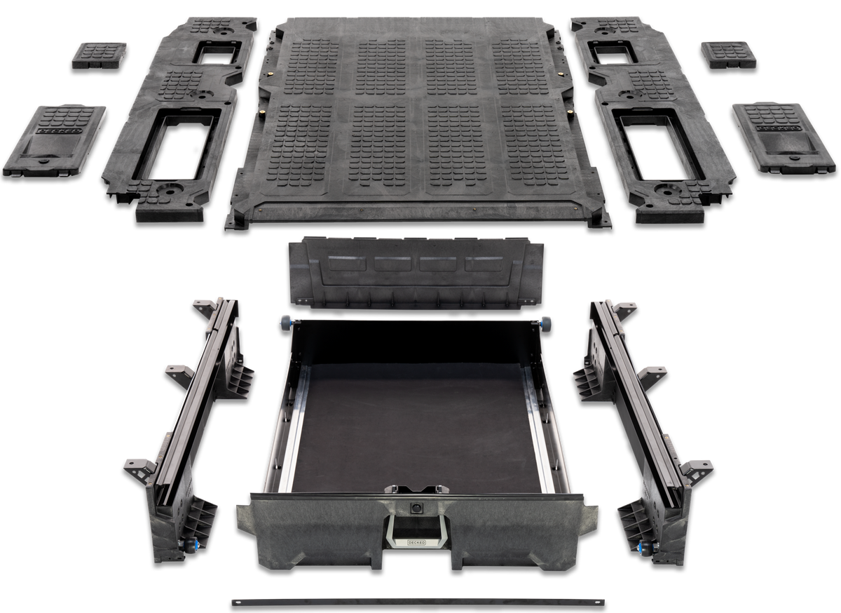 GMC/Chevy Canyon/Colorado Drawer System Toggle Warning Bed Length: 5' - YG3 image 3