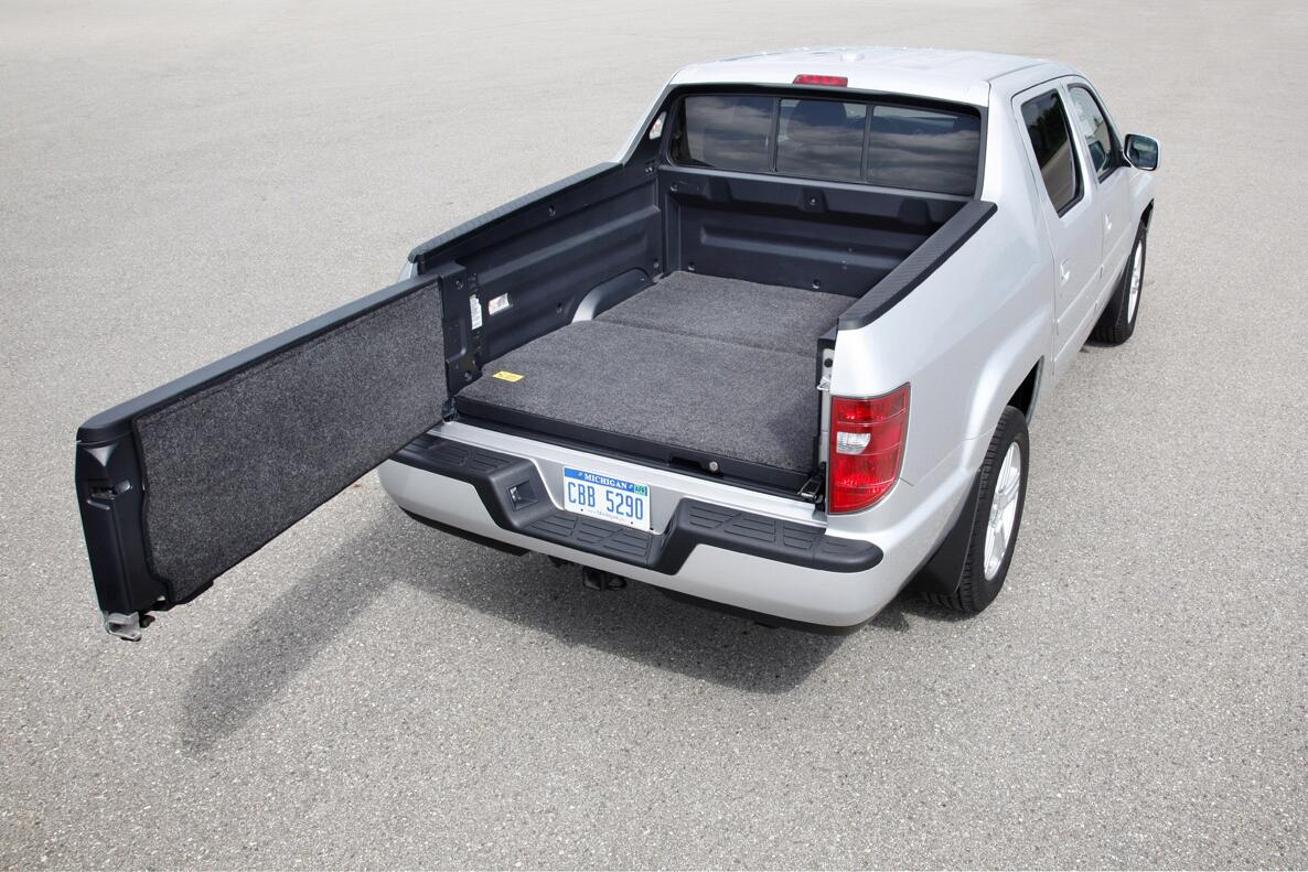 Bedmat For Spray-In Or No Bed 17+ Ridgeline (2Pc Flr Accom Full Use Of Trunk) Bmh17Rbs - BedRug product image 6