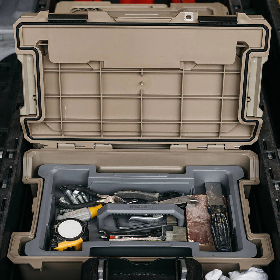 DECKED Accessories - D-co Tray - Cargo tray for Sixer 16 & Halfrack 32 - A0090-DTRY- GRY - A0090-DTRY-GRY - A0090-DTRY-GRY image 2