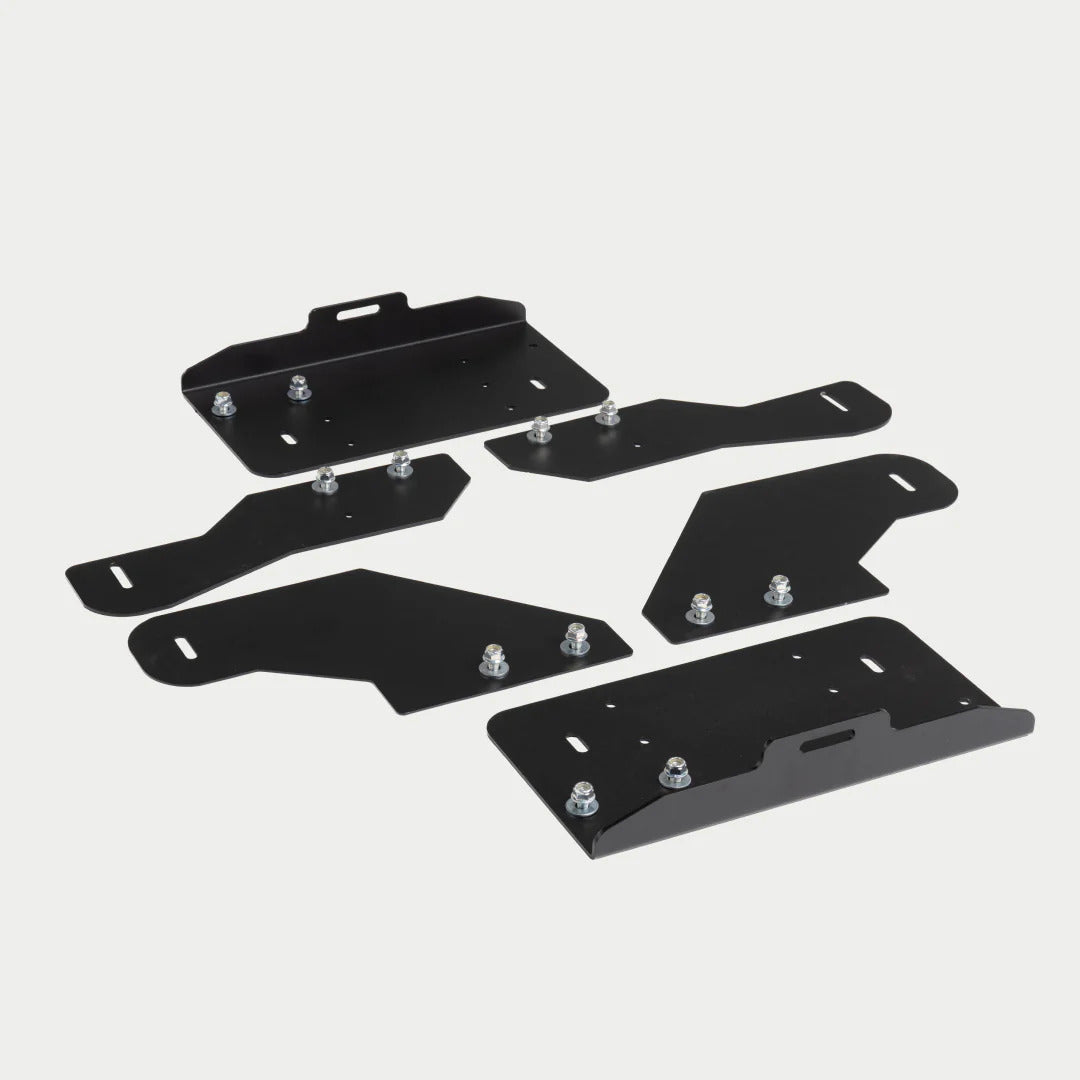 DECKED Accessories - CargoGlide No Drill Bracket Kit for Ford F-150 & 3rd Gen Toyota Tacoma - C0092-DCGND-BLK - C0092-DCGND-BLK