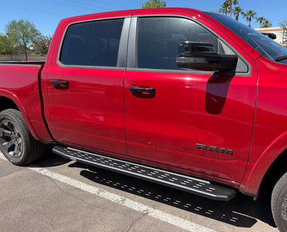 Go Rhino RB30: 2009-2018 RAM 1500 (2019-2023 CLASSIC) Crew Cab Running Boards (Textured Black)
