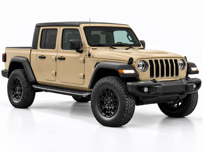 Go Rhino RB30: 2020-2026 Jeep Gladiator Running Boards (Textured Black)