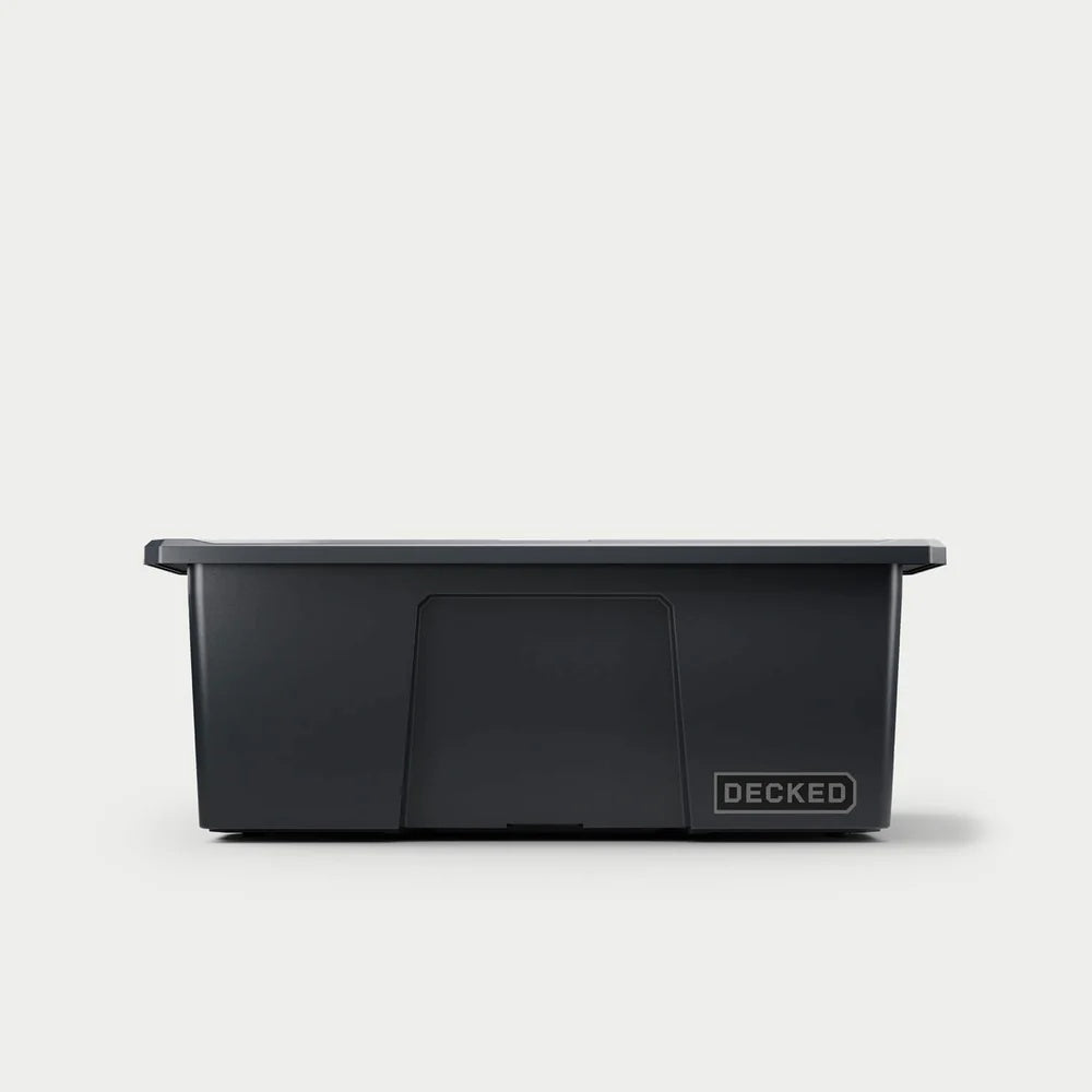 DECKED Accessories - Payloader 32 - D-co bin with snap on lid - A0041-DBIN-BLK - A0041-DBIN-BLK