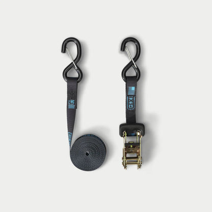 DECKED Accessories - Rachet Straps - standard ratchet straps with DECKED logo - Blue - A0088-RSTP-BLU - A0088-RSTP-BLU