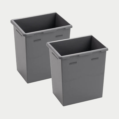 DECKED Accessories - Deep Stash Bins - one set of two  - A0085-DSBN-GRY - A0085-DSBN-GRY