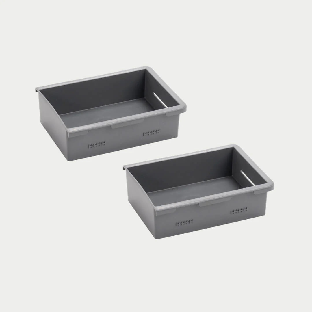 DECKED Accessories - Deep Stash Bins - one set of two  - A0085-DSBN-GRY - A0085-DSBN-GRY image 2
