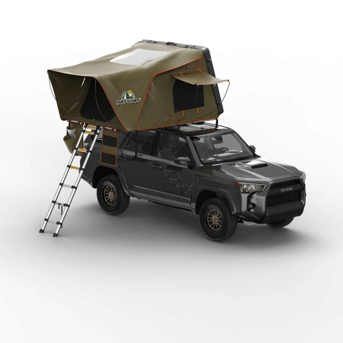 Tuff Stuff Overland: Alpha Hardshell Rooftop Tent, ABS, 2-3 Person