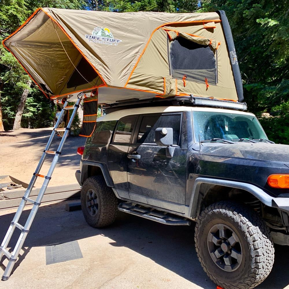 Tuff Stuff Overland: Alpha Hardshell Rooftop Tent, ABS, 2-3 Person